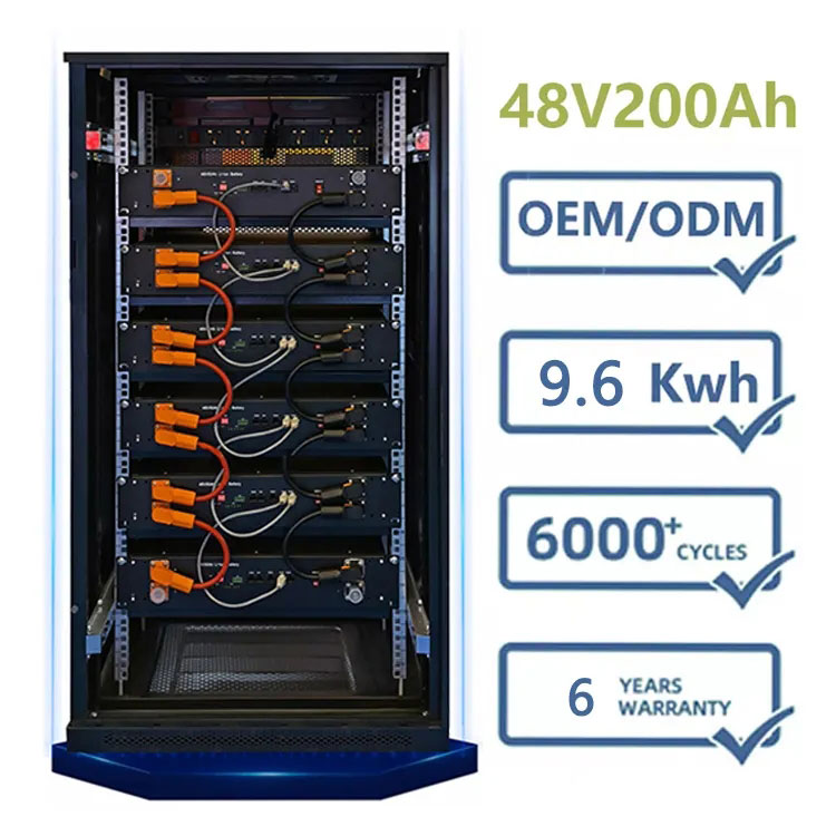 Μπαταρία λιθίου 48V 200AH Rack Μοντέλο αποθήκευσης ενέργειας