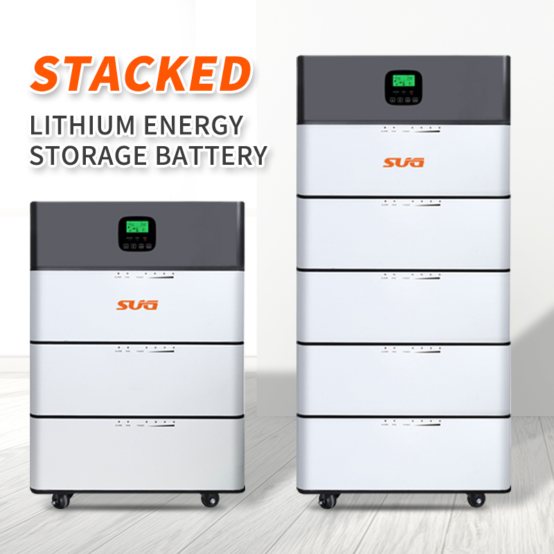 Lifepo4 Stackable Battery Power Solar Li-ion Battery 48v 5kwh 200ah Home Battery Lithium Solar Storage Bank